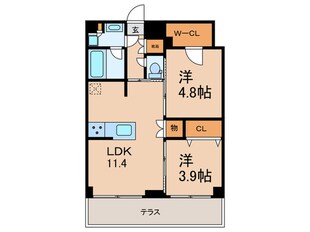 URBANLINK護国寺の物件間取画像